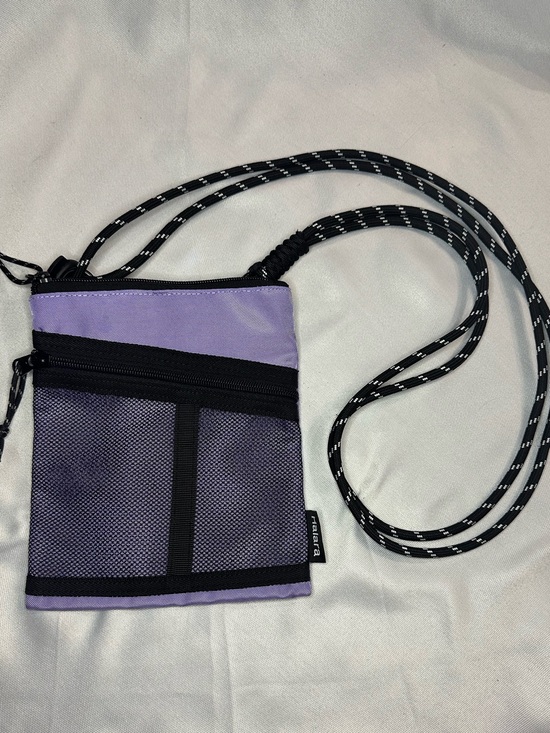 HALARA Handbags - Halara Hiking Crossbody Bag- Lavender with Black Mesh